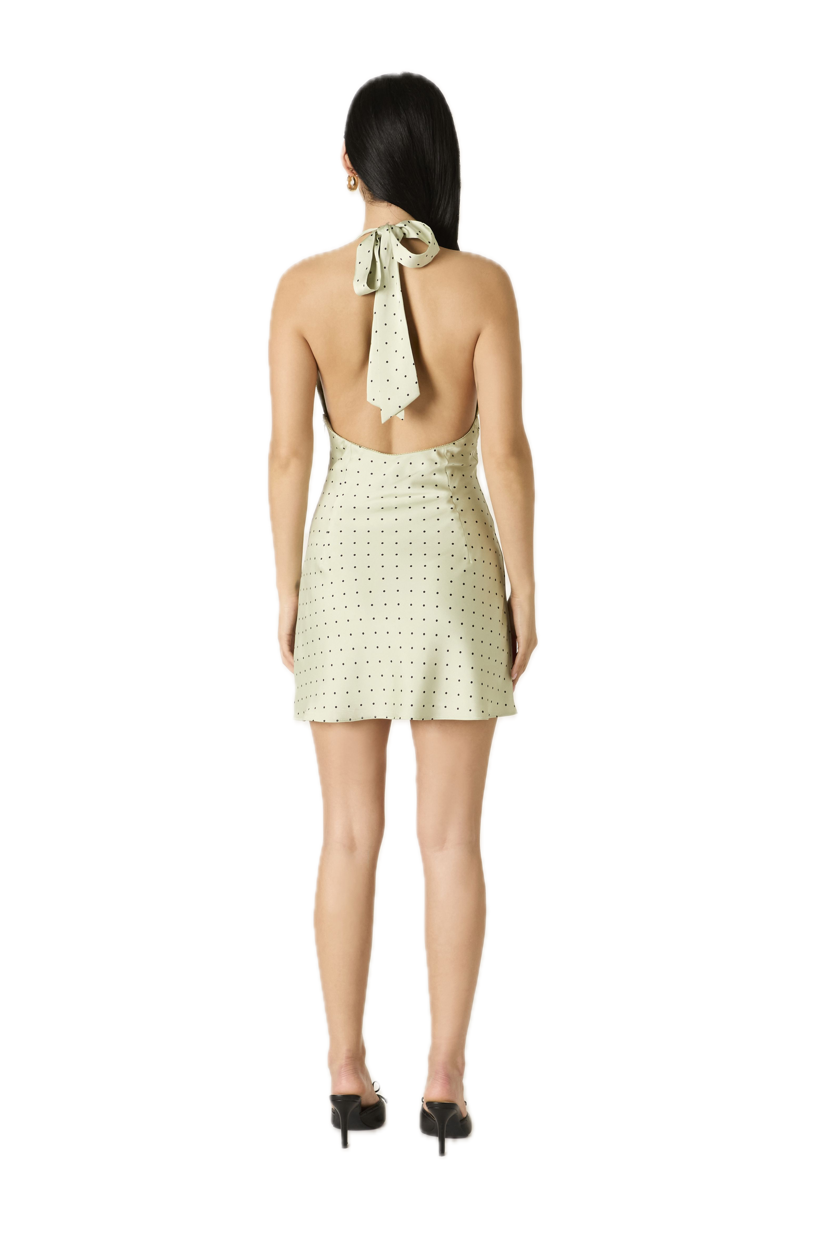 Polka Dot Mini Dress