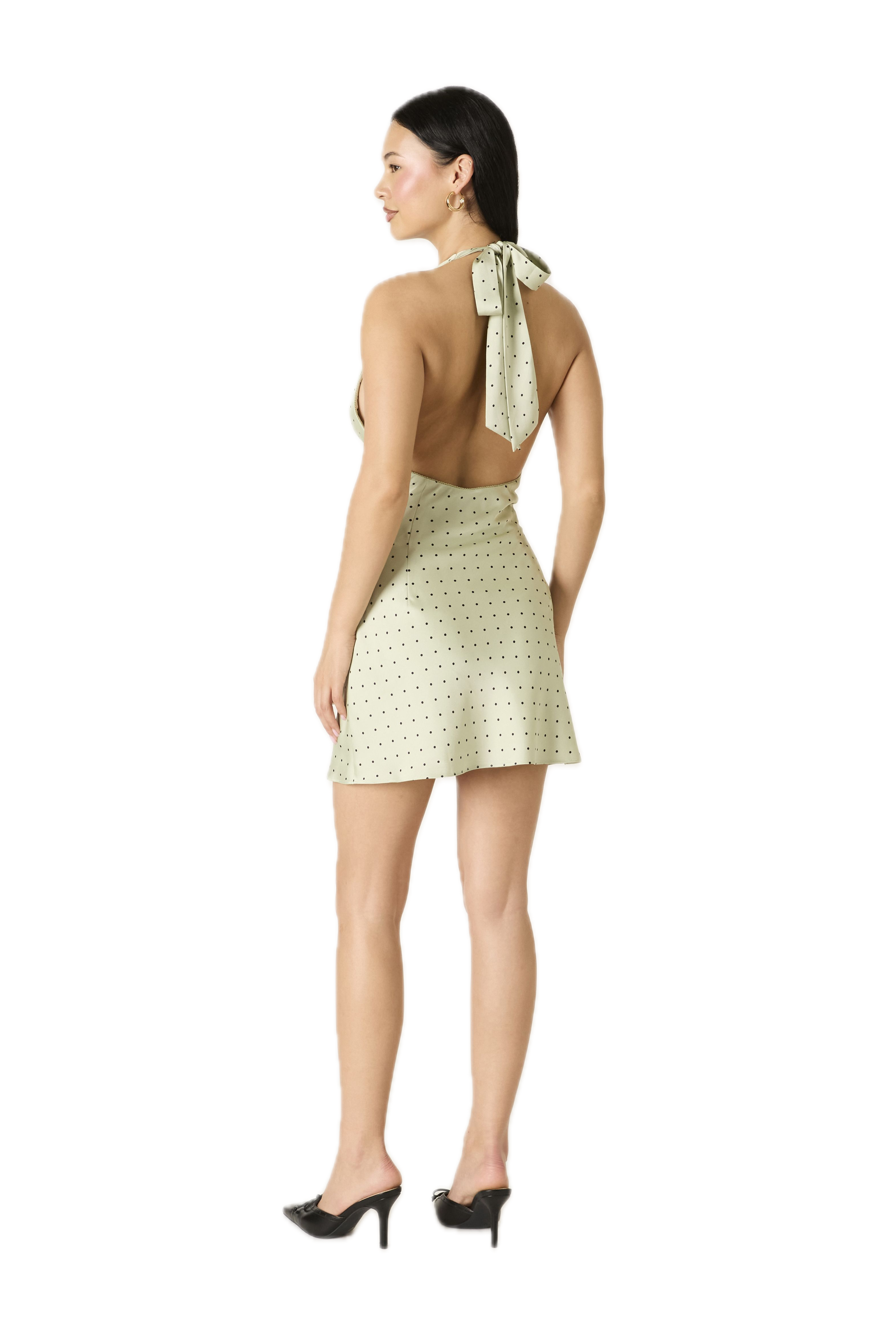 Polka Dot Mini Dress