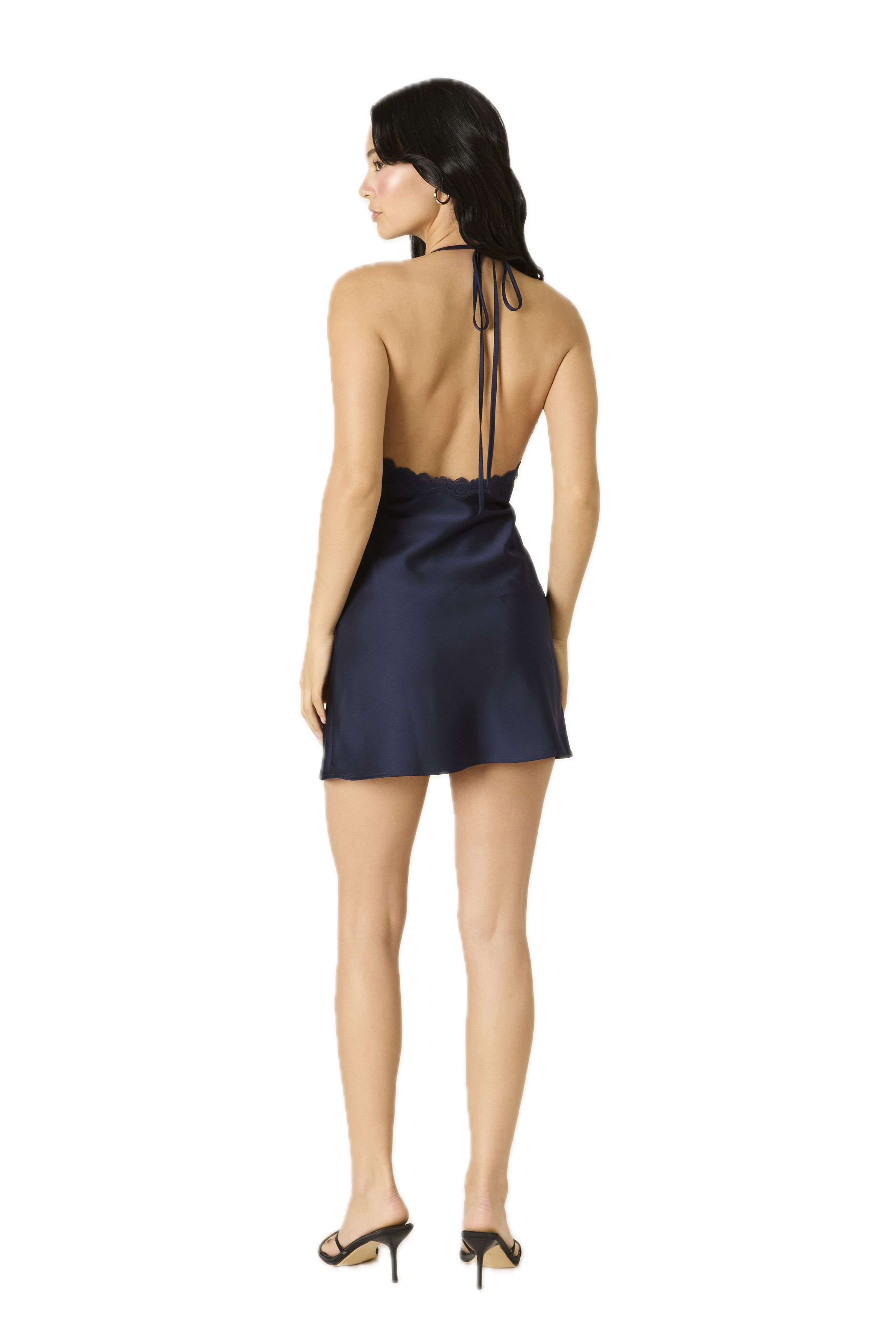 Rachel Halter Mini Dress