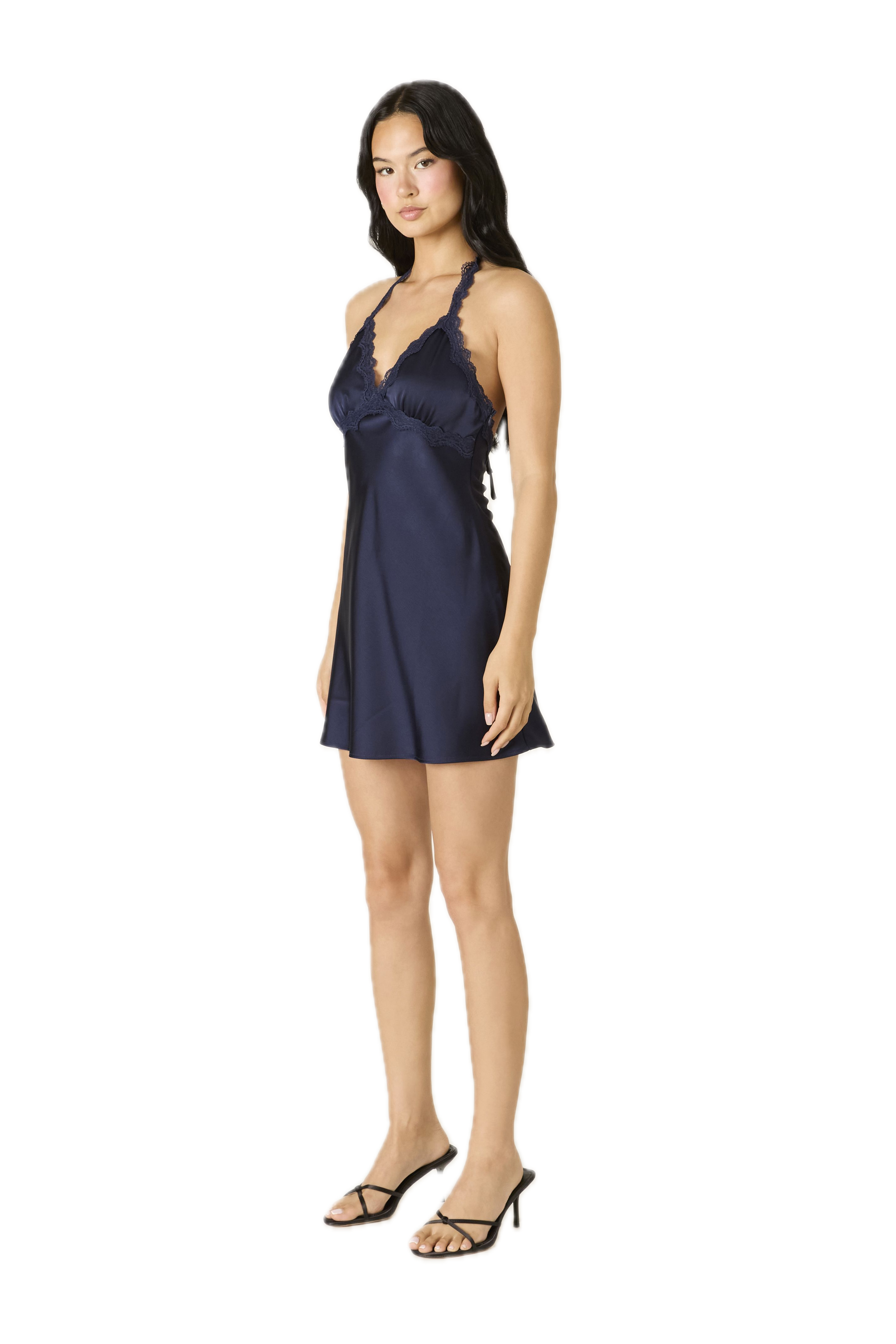 Rachel Halter Mini Dress