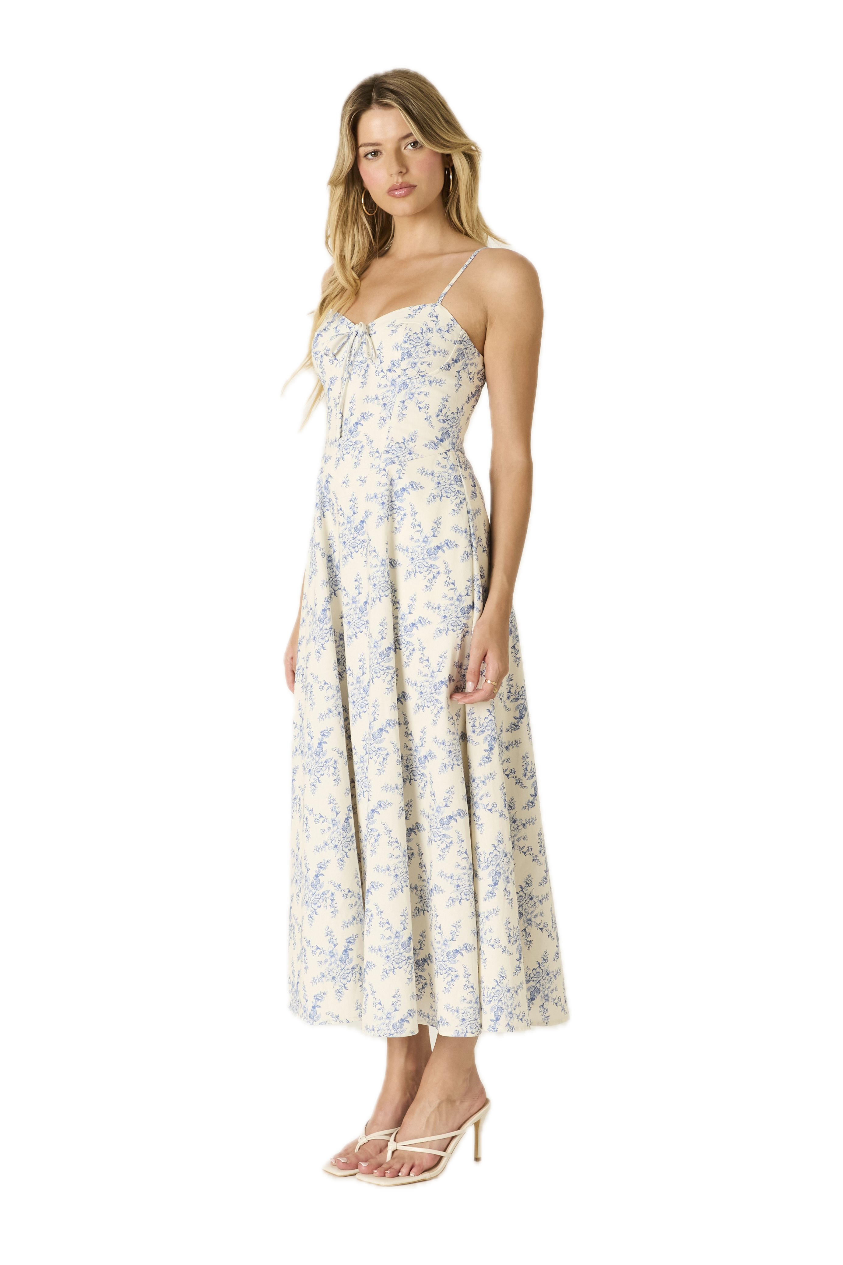 Birdie Floral Midi Dress