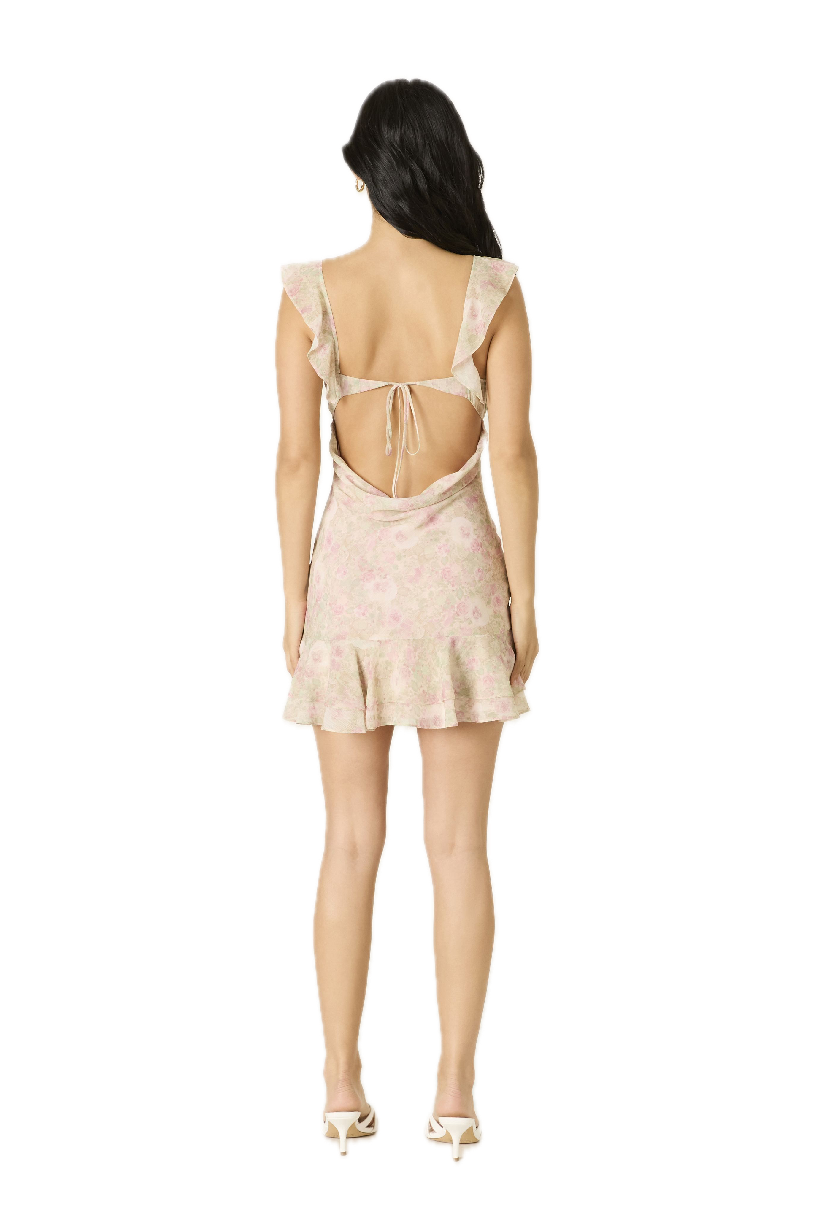 Lucy Ruffle Mini Dress