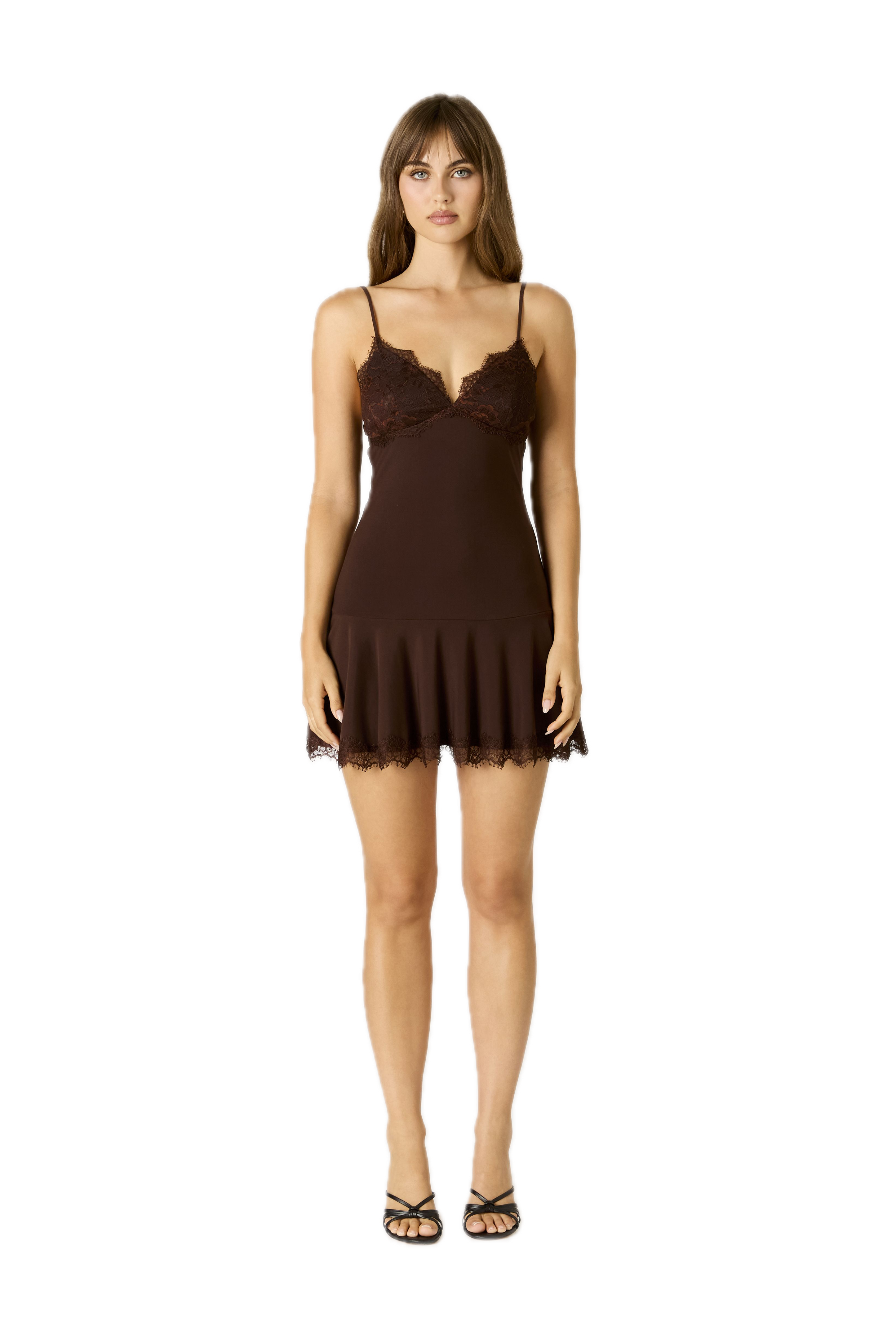 Hannah Lace Mini Dress