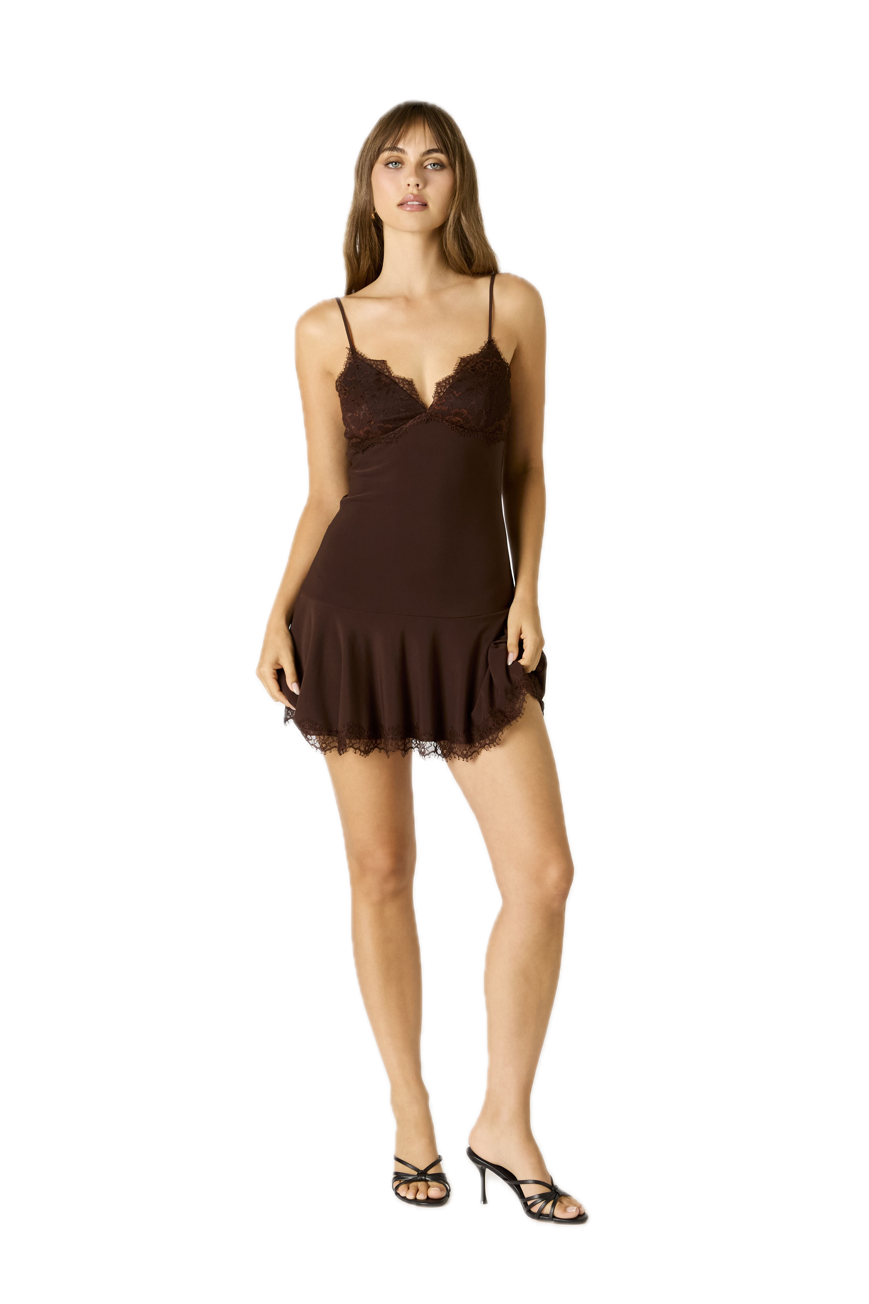 Hannah Lace Mini Dress