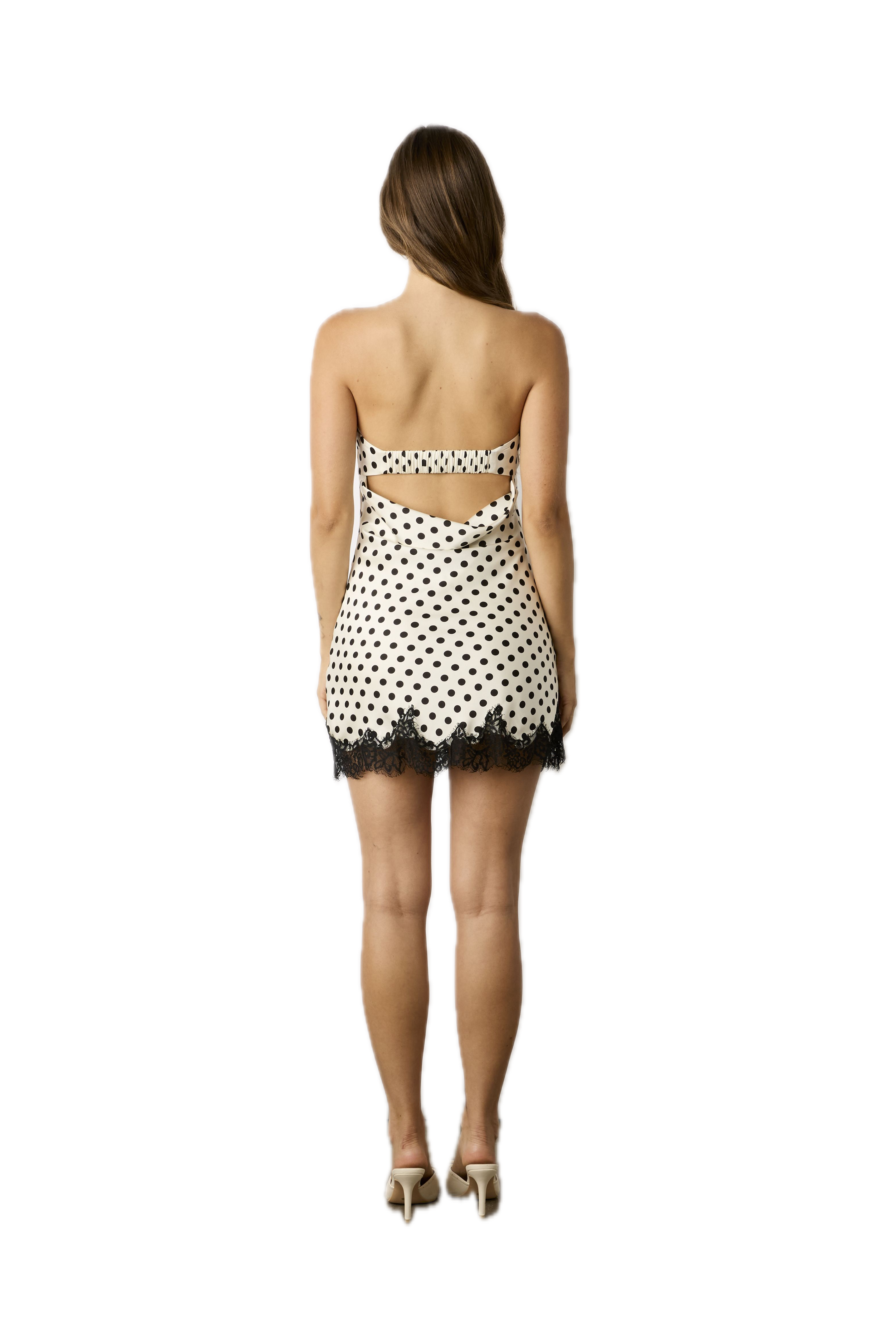Polka Dot Mini Dress