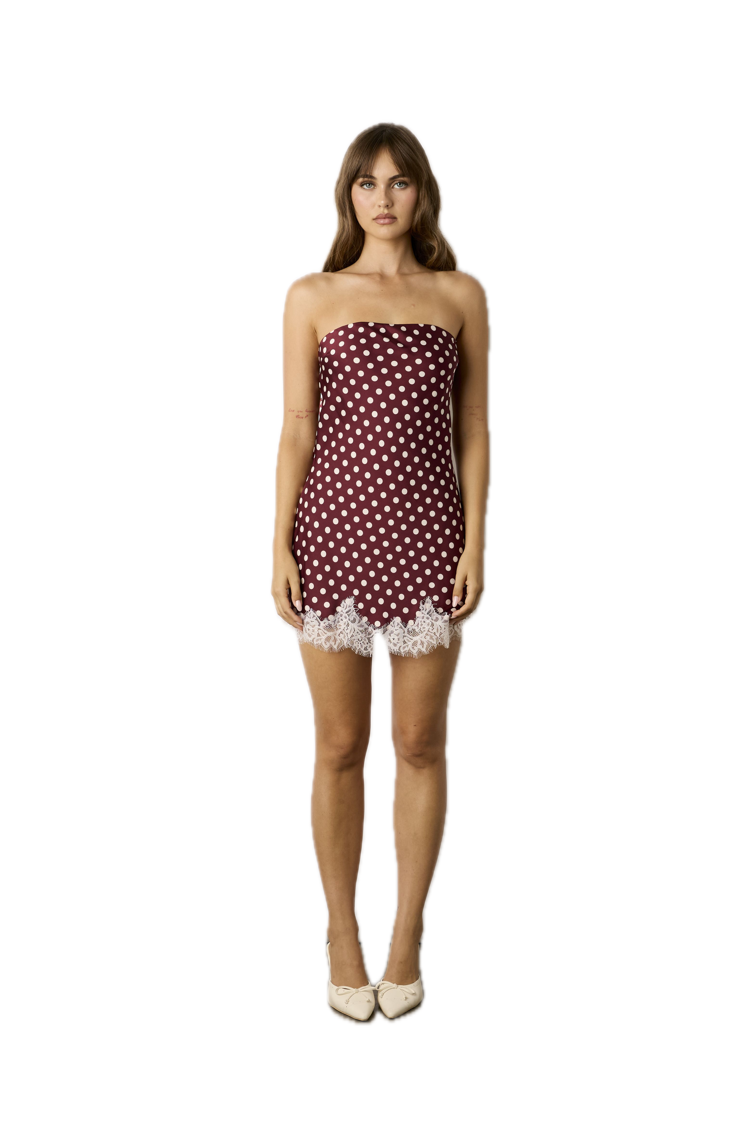 Polka Dot Mini Dress