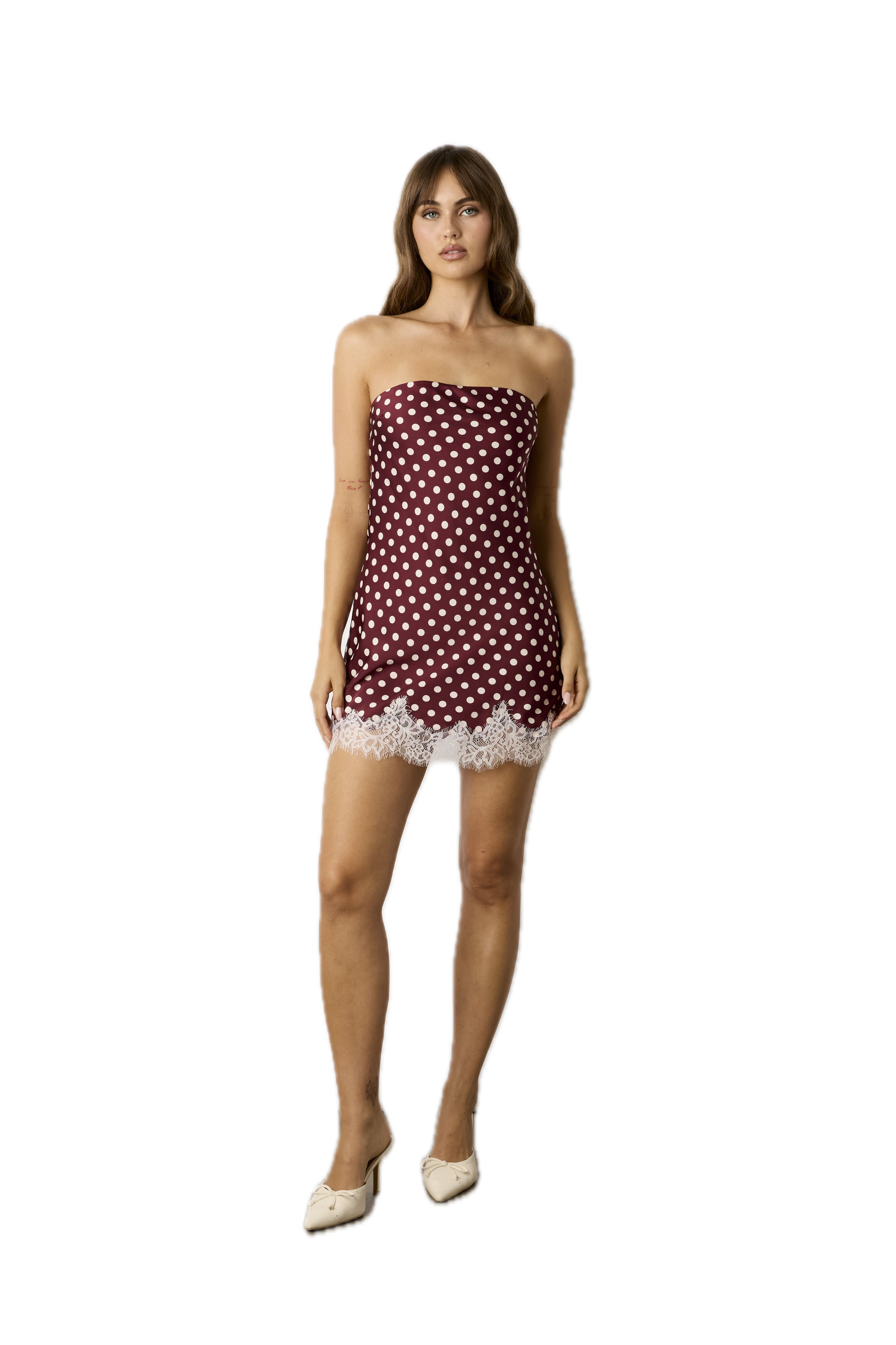 Polka Dot Mini Dress