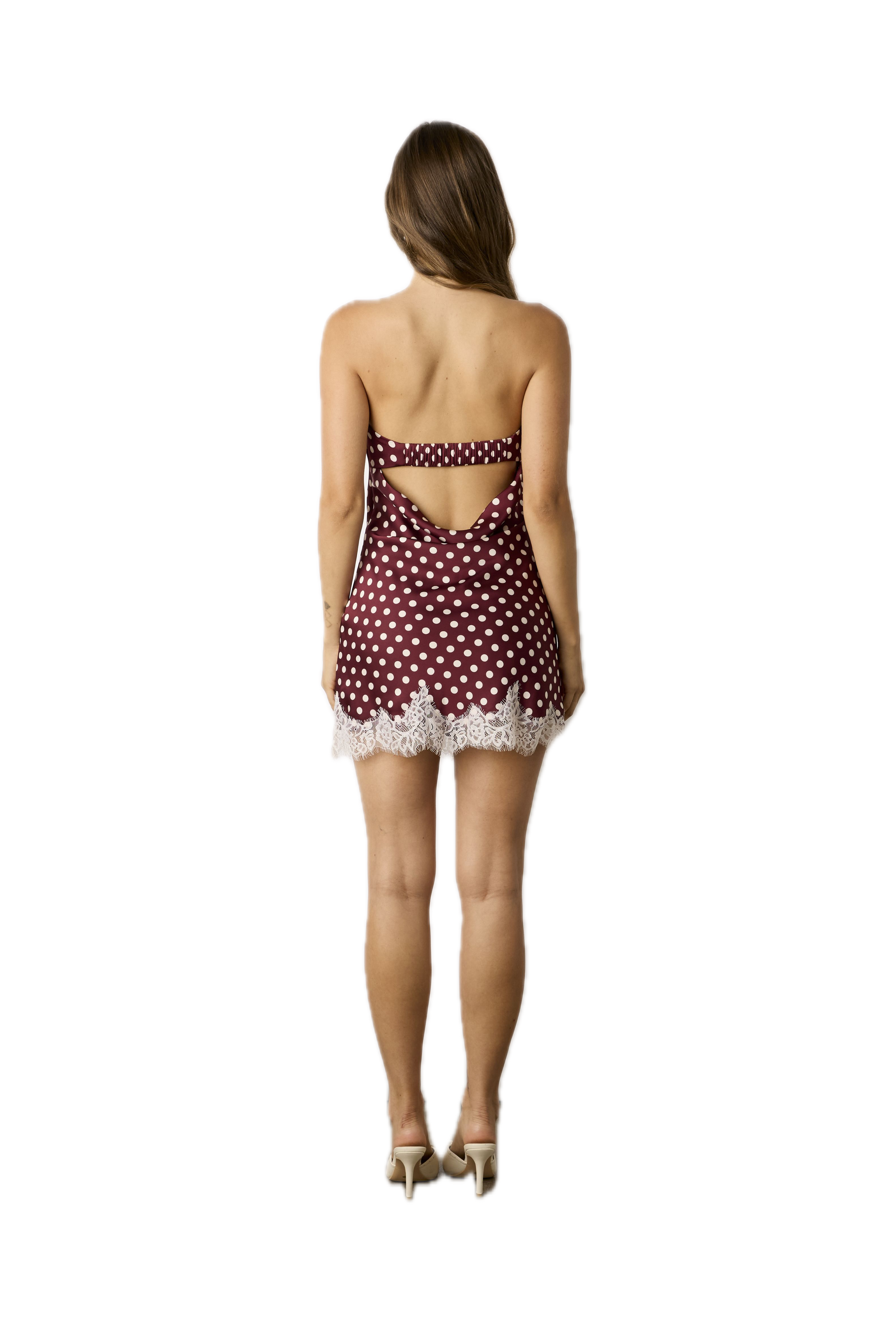 Polka Dot Mini Dress