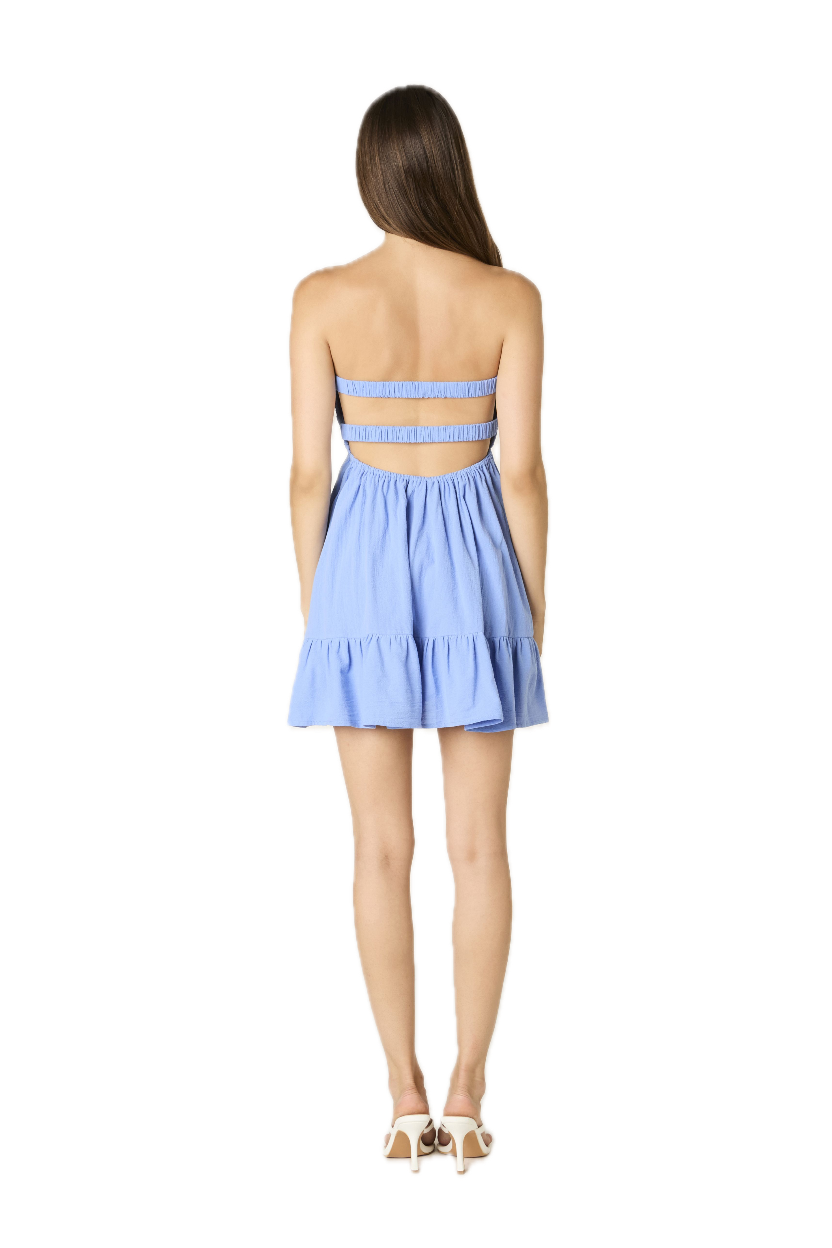 Strapless Twist Romper
