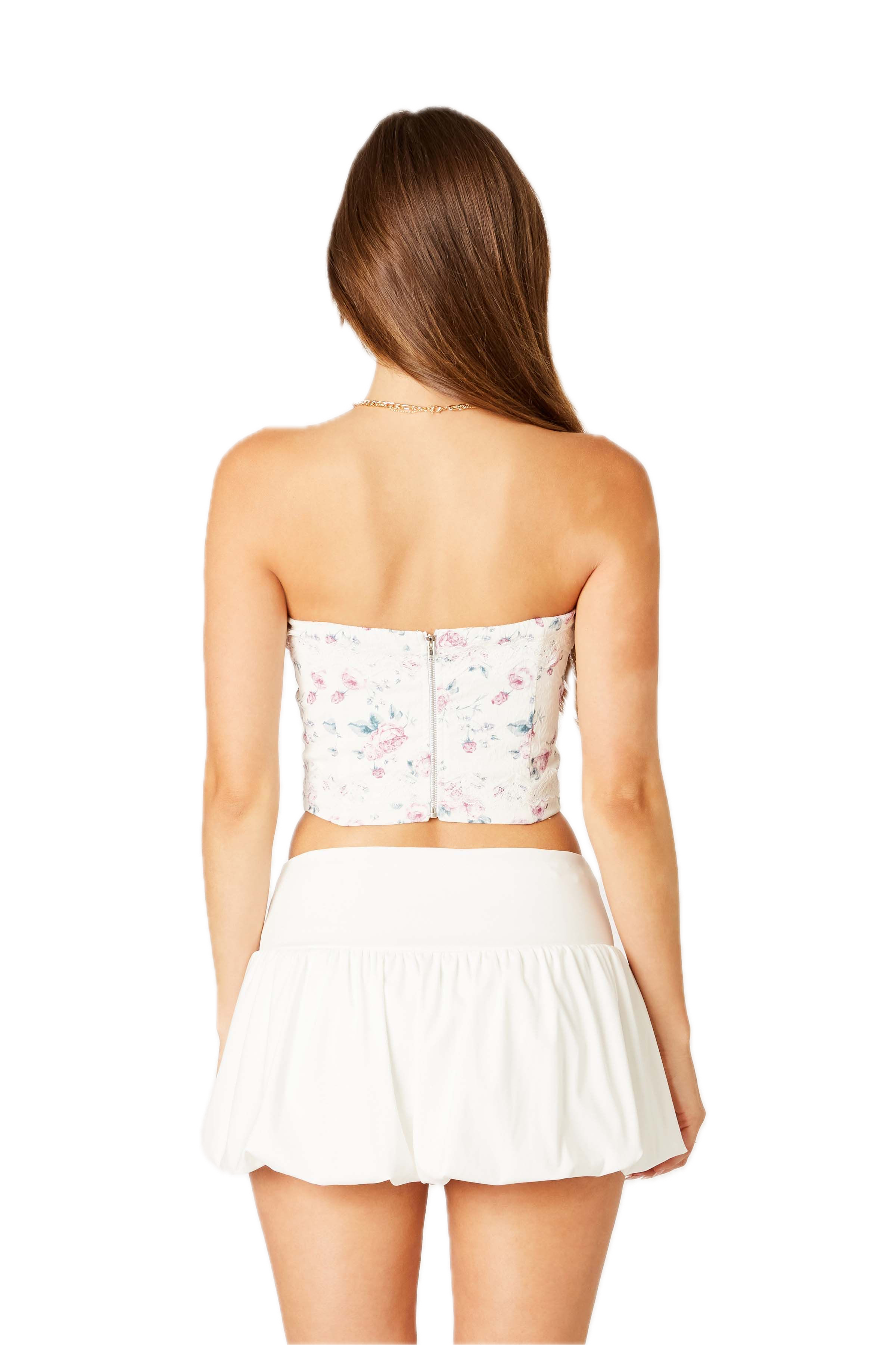 Floral Corset Top