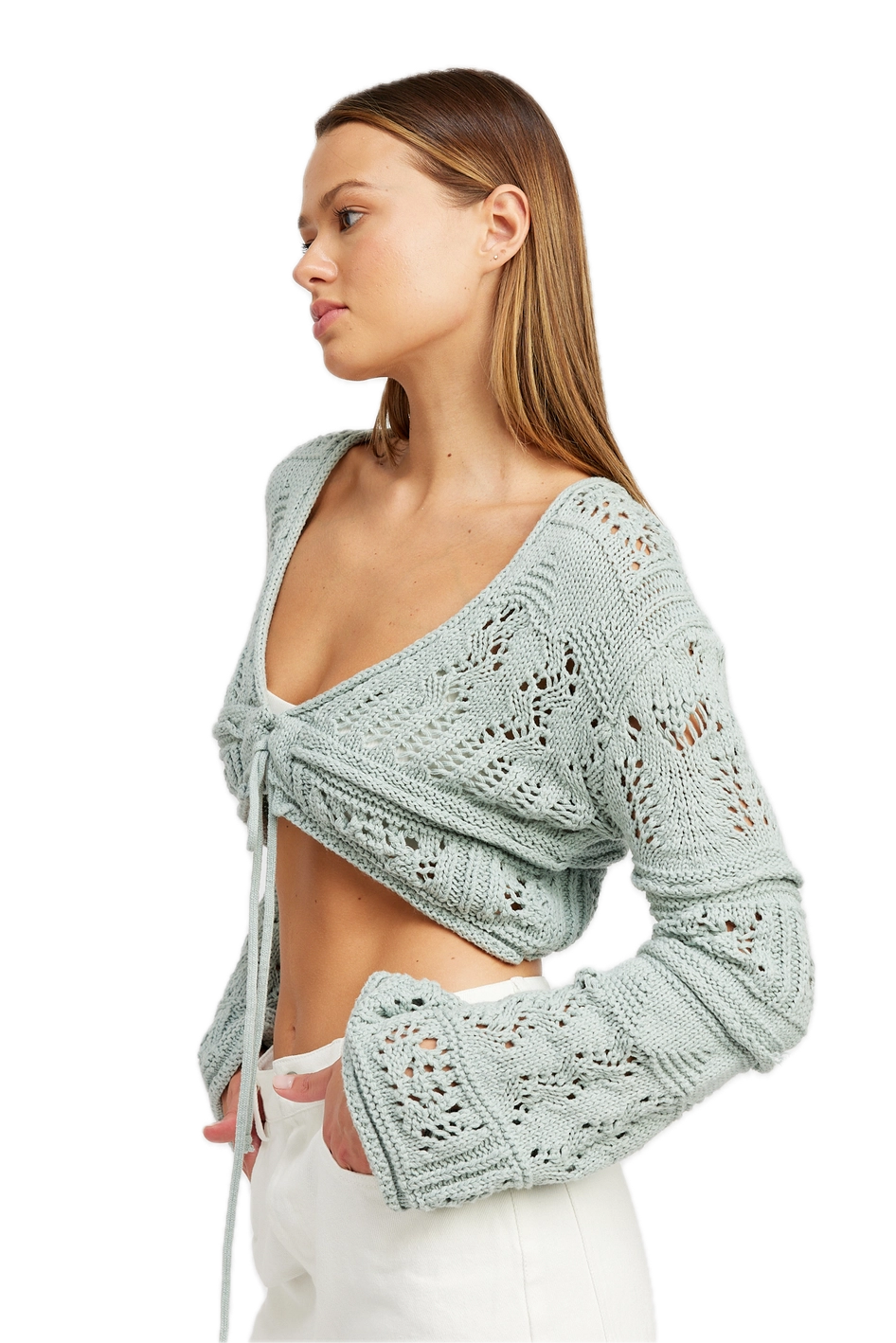 Paige Crochet Sweater