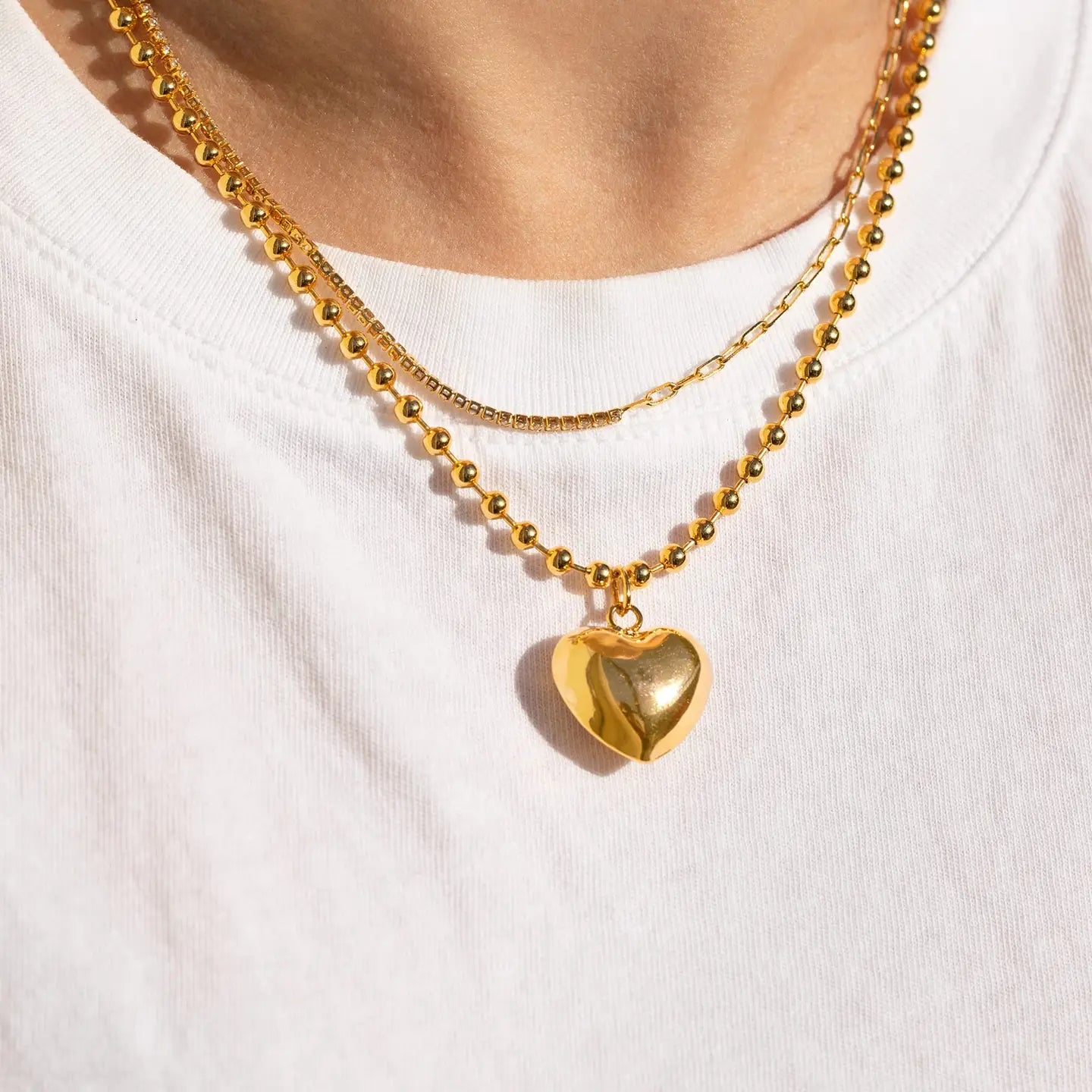 Heart of Gold Necklace