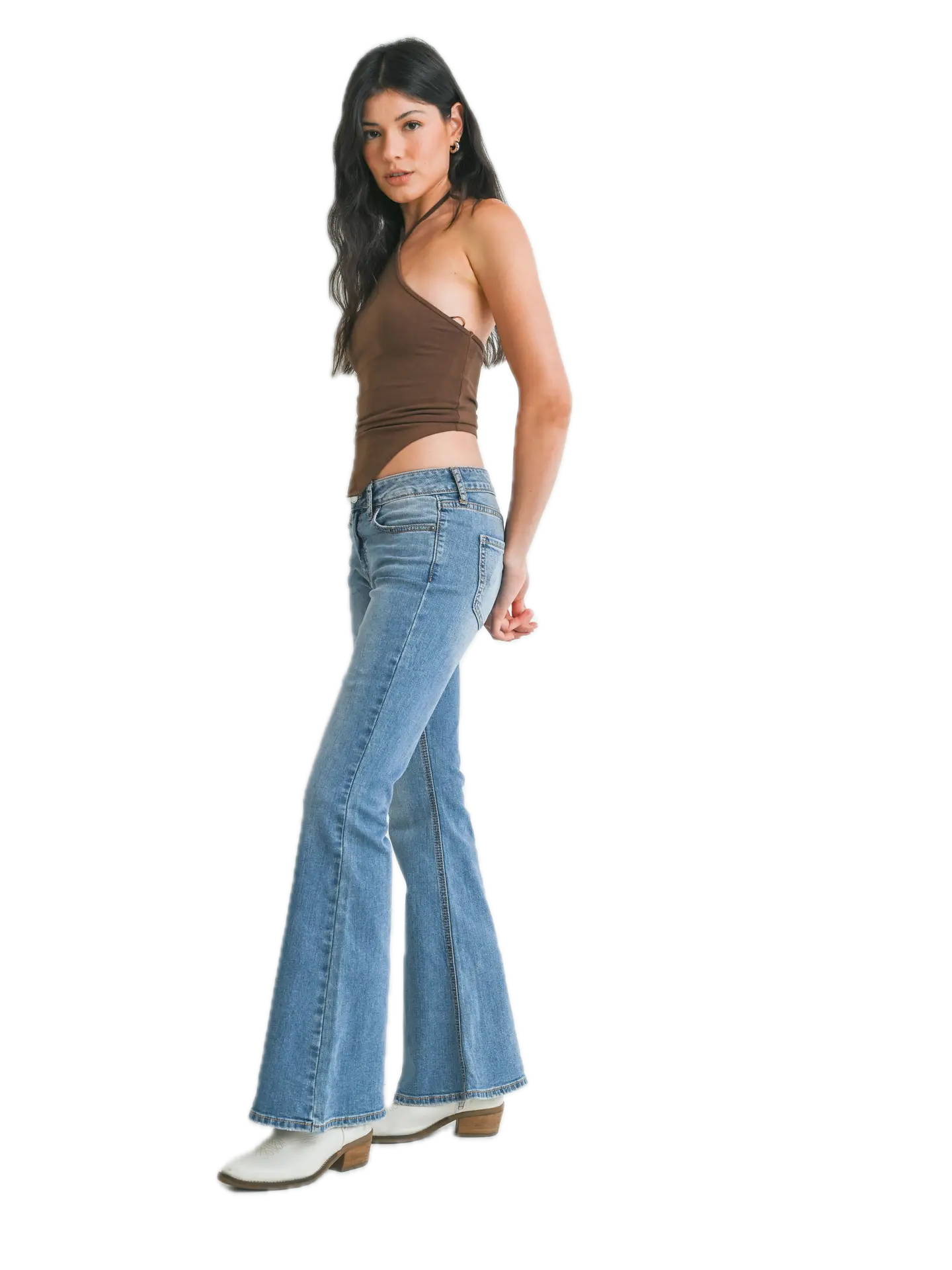 Mimi Low Rise Boot Cut Denim