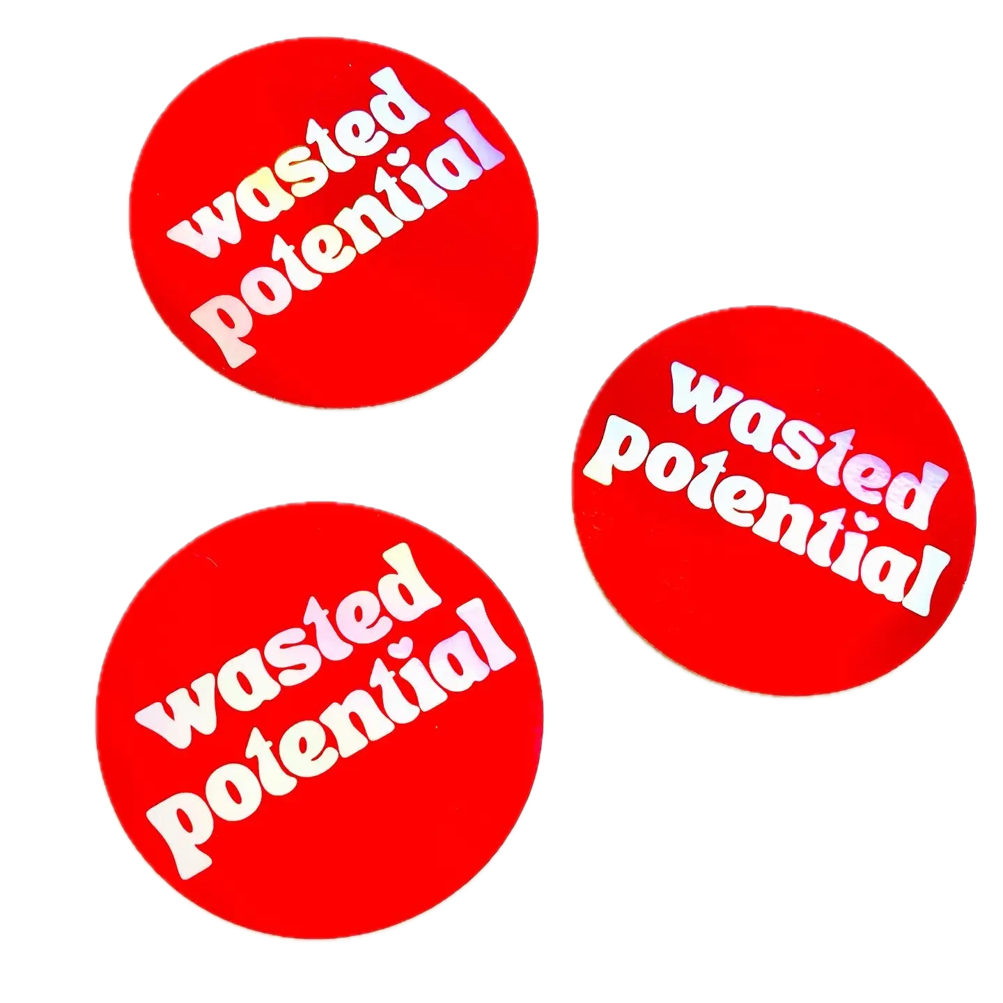 Wasted Potential Sticker