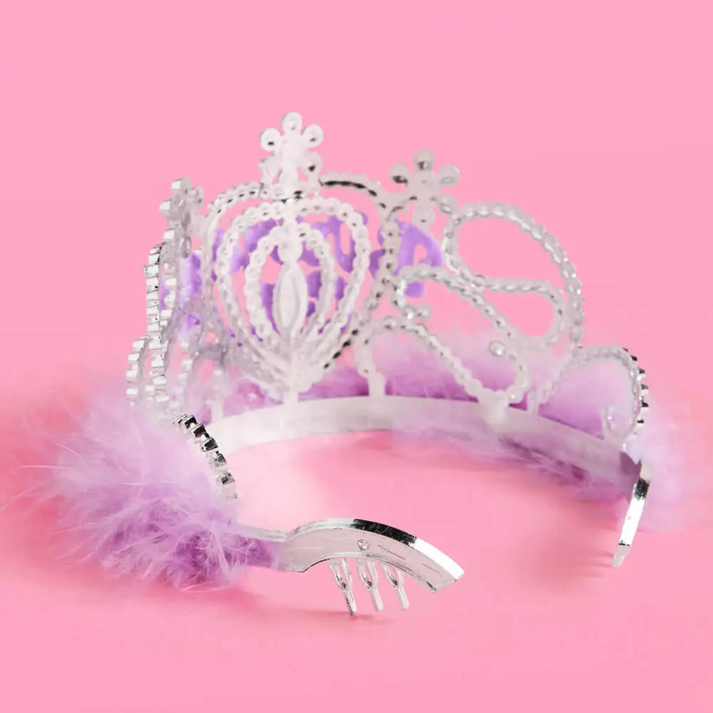 Birthday Girl Boa Tiara