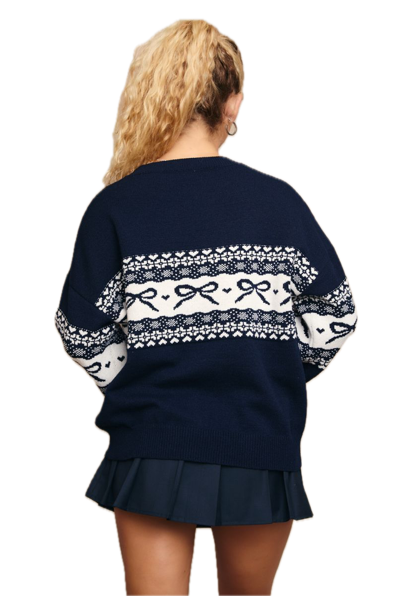 Bow Knit Sweater