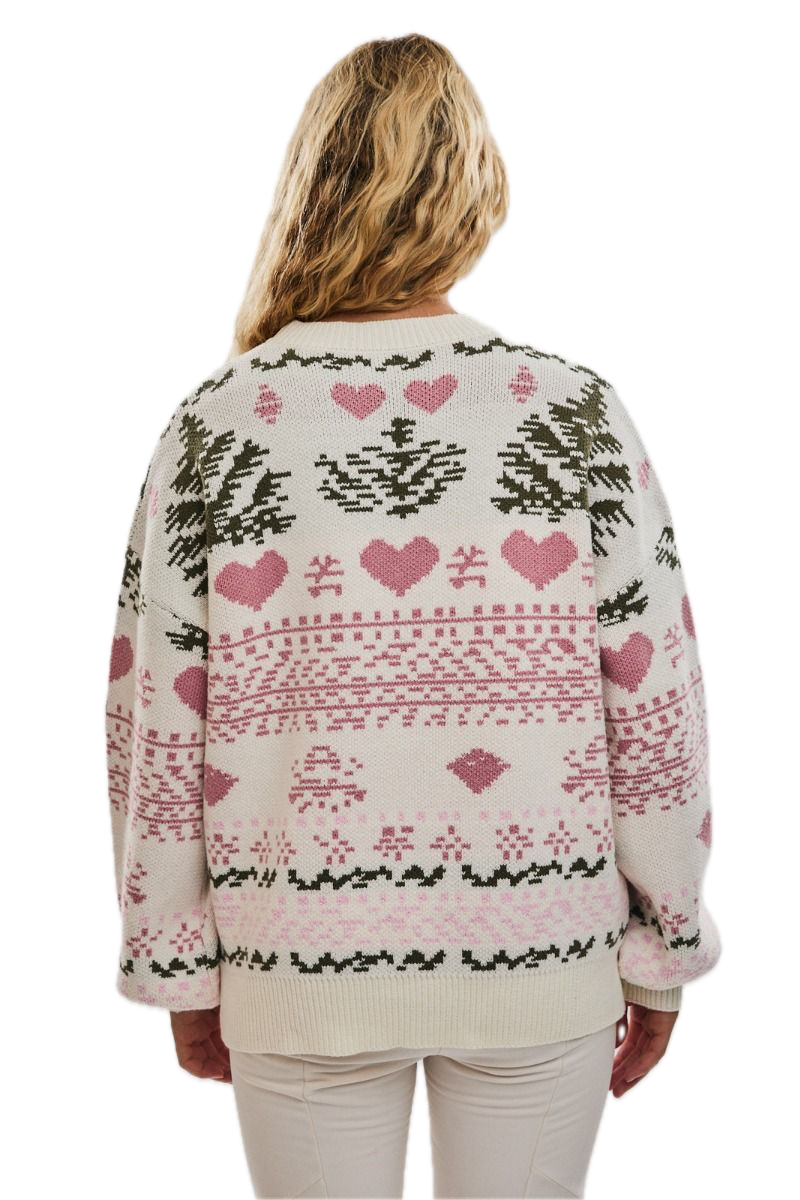 Pink Dream Christmas Sweater