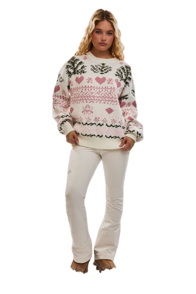 Pink Dream Christmas Sweater