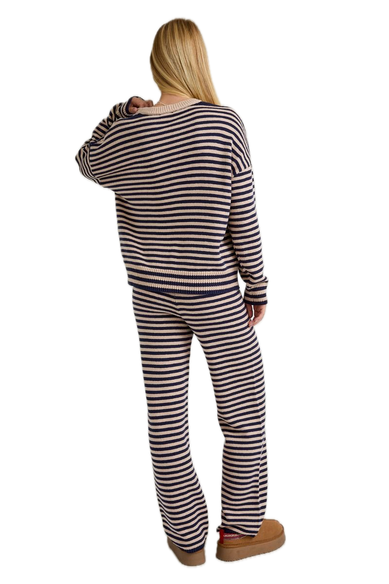 Stripe Sweater Pants