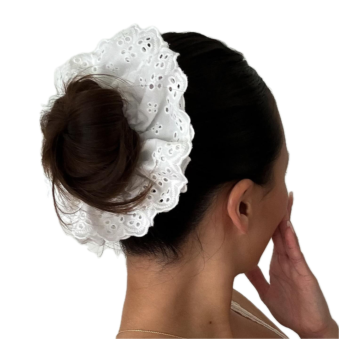 Eyelet Scrunchie
