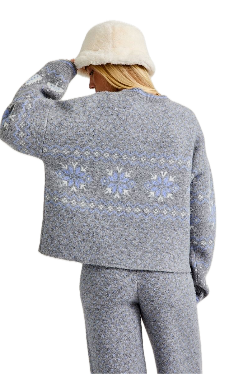 Holly Long Sleeve Knit Sweater Top