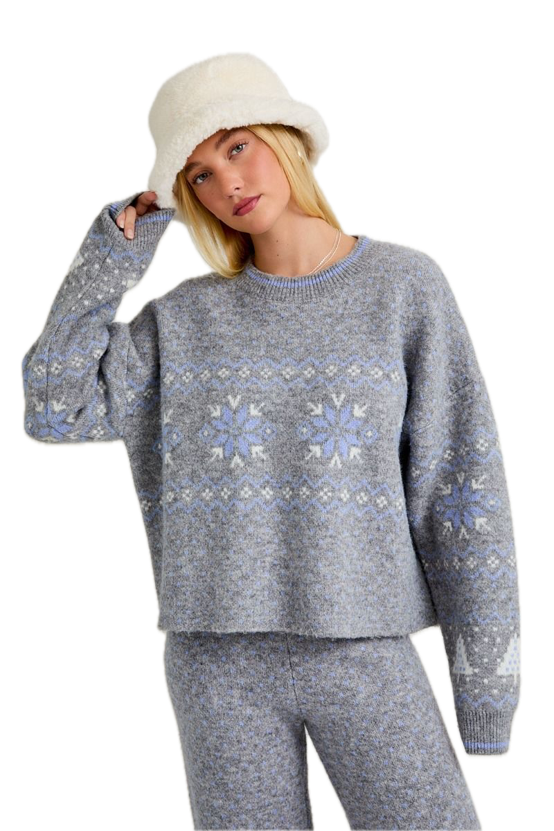 Holly Long Sleeve Knit Sweater Top
