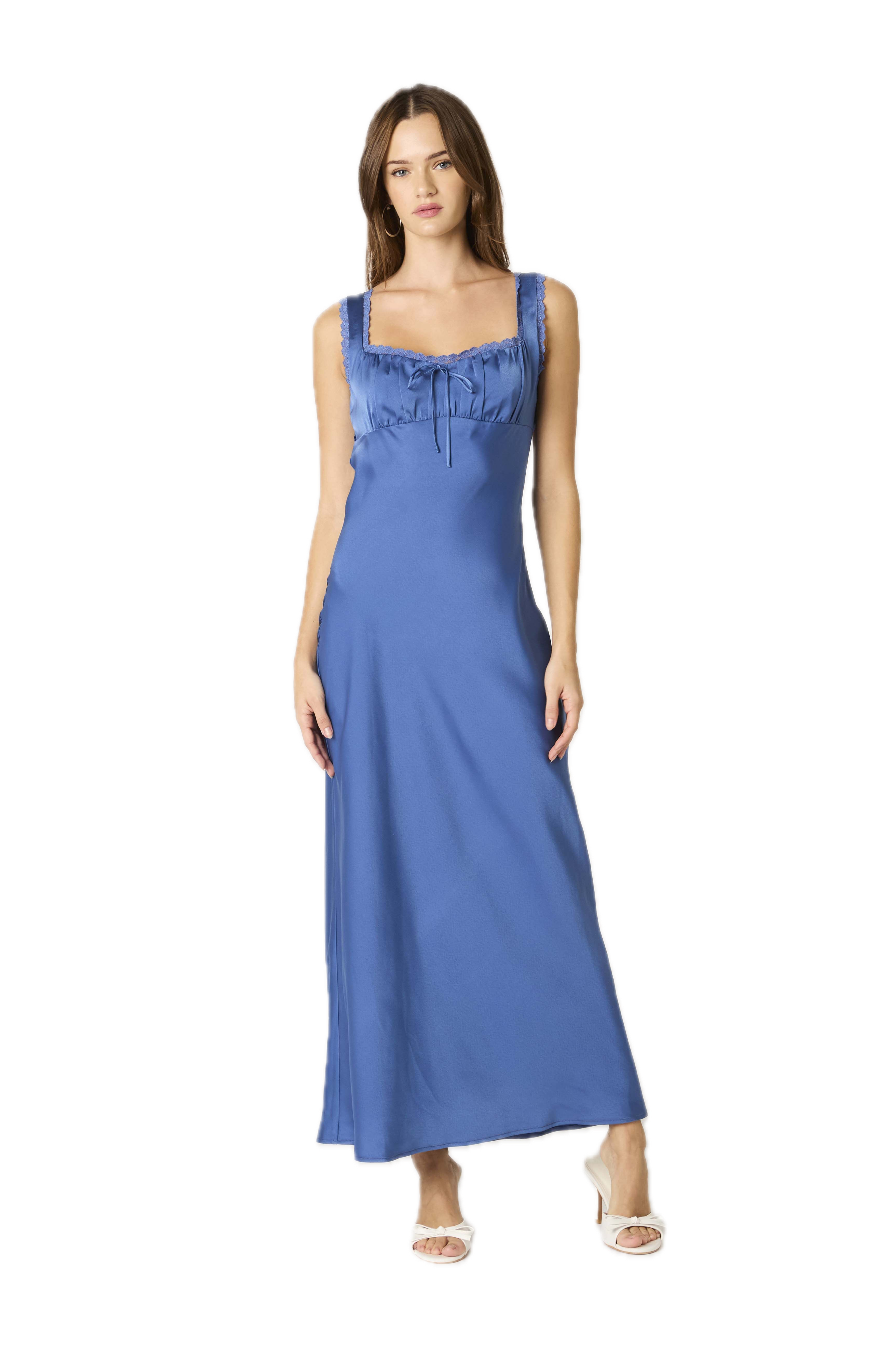 Meadow Silk Maxi Dress