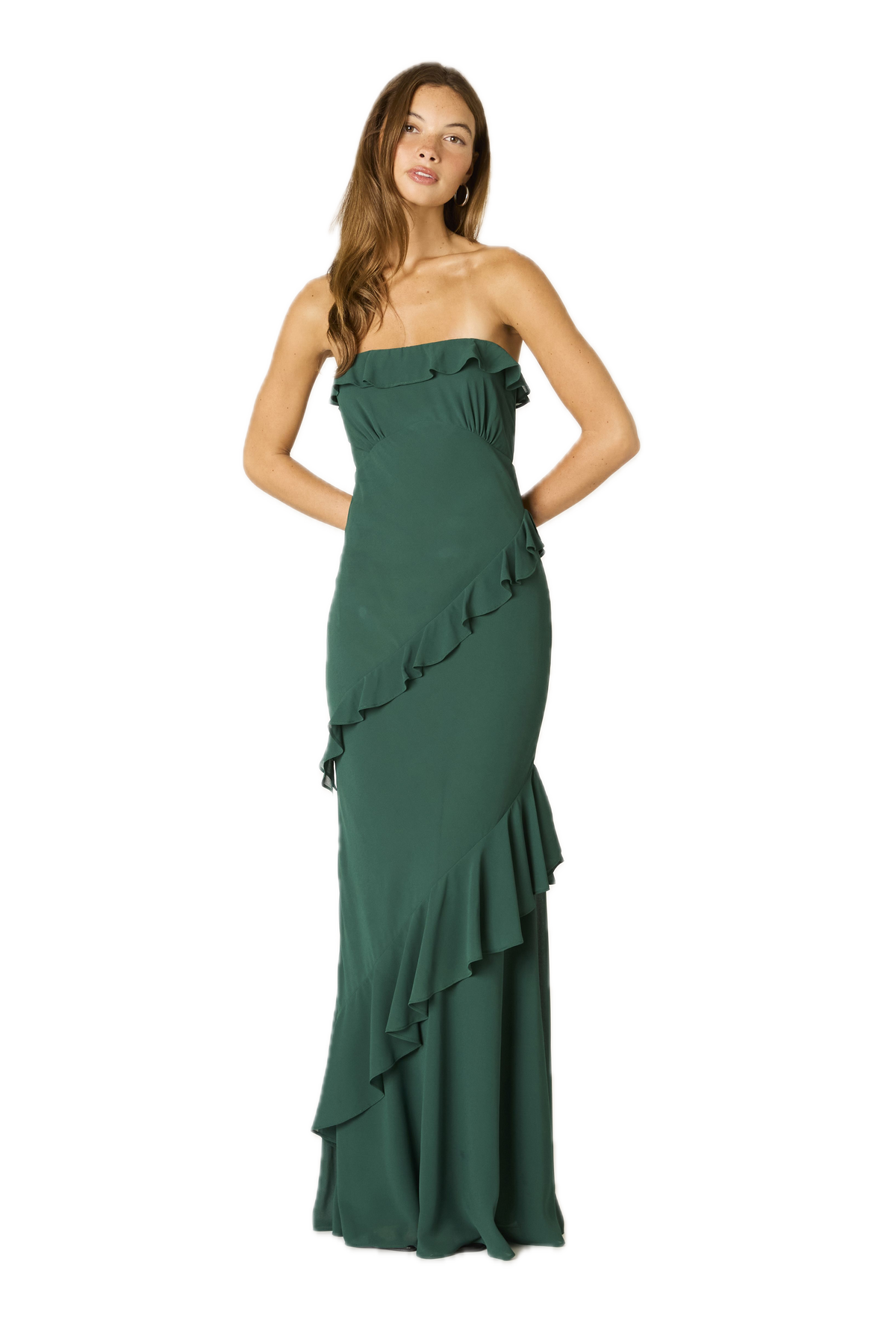 Ruffle Maxi Dress