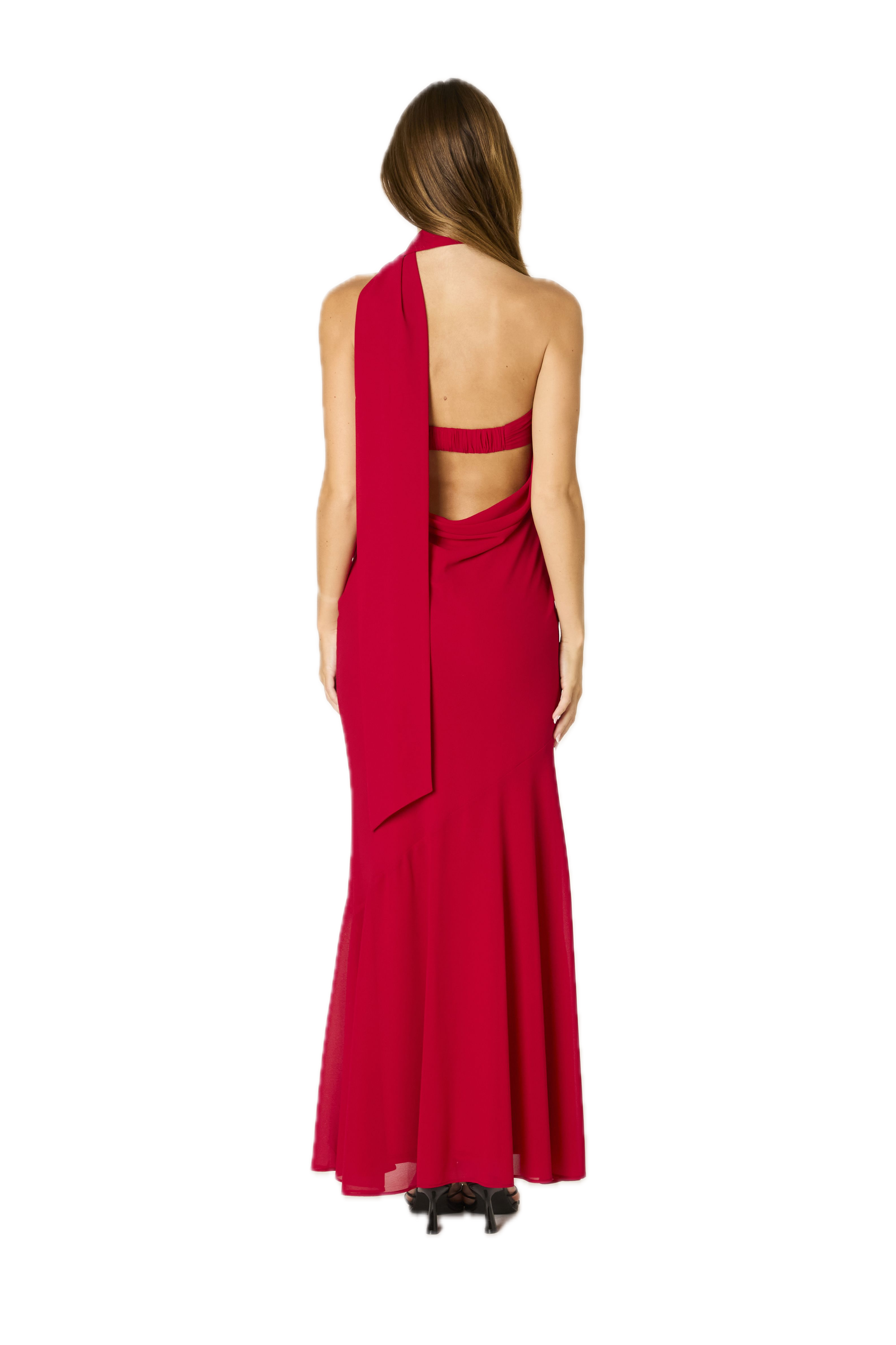 Strapless Mermaid Maxi Dress