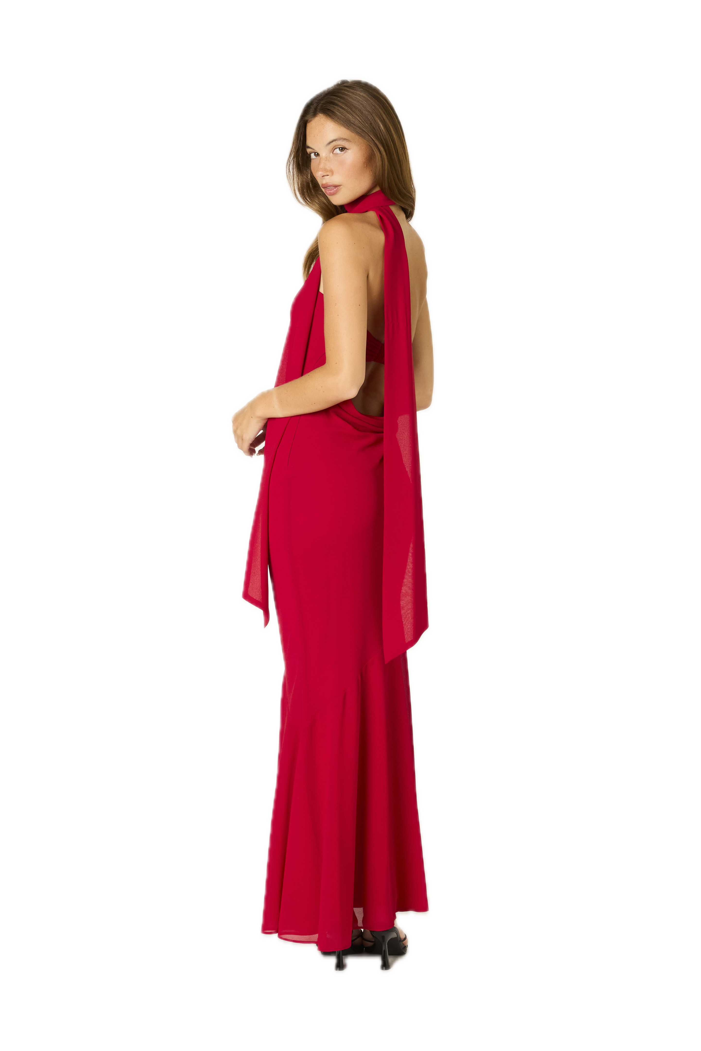 Strapless Mermaid Maxi Dress