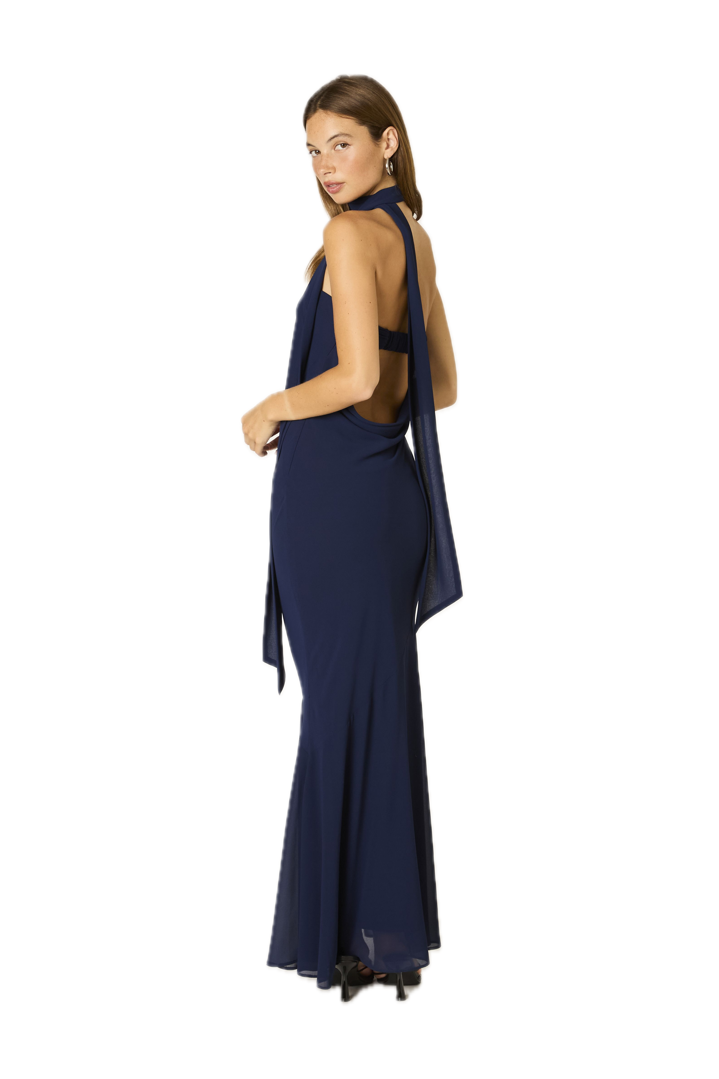 Strapless Mermaid Maxi Dress