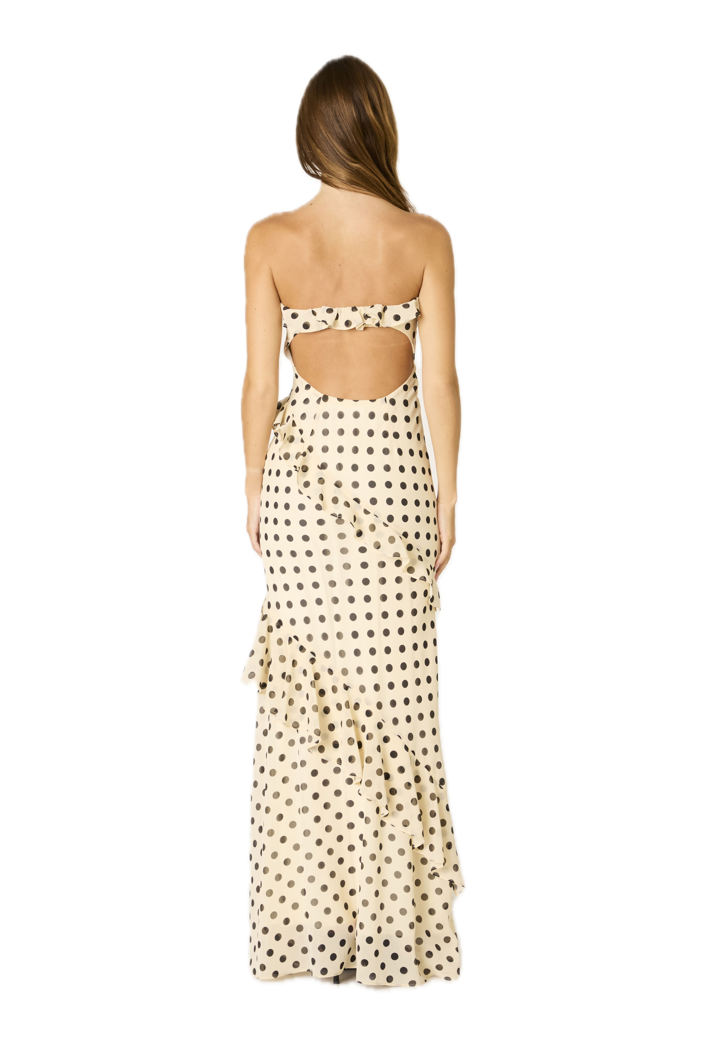 Ella Dotted Maxi Dress