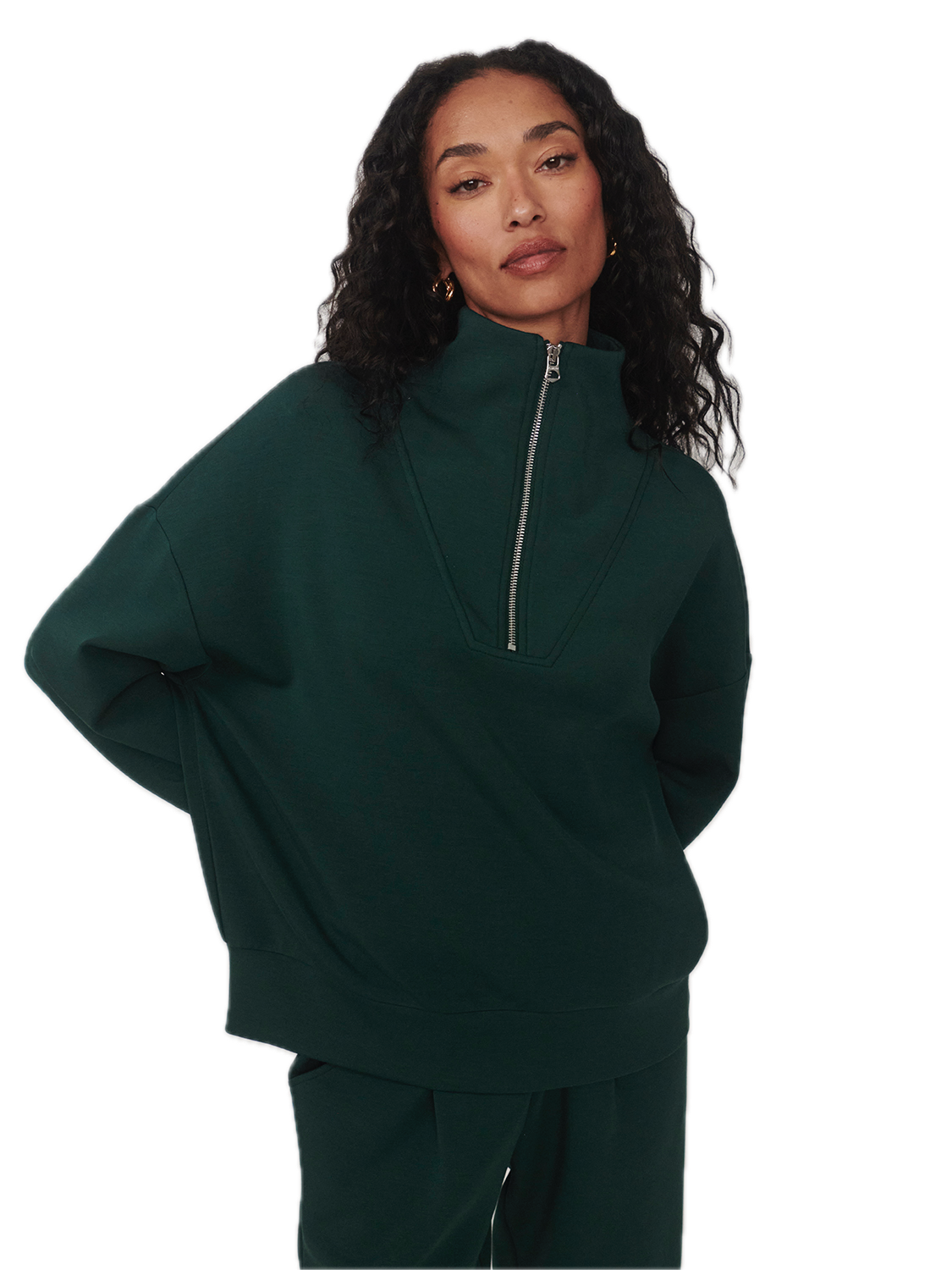 Hawley Half Zip Sweat
