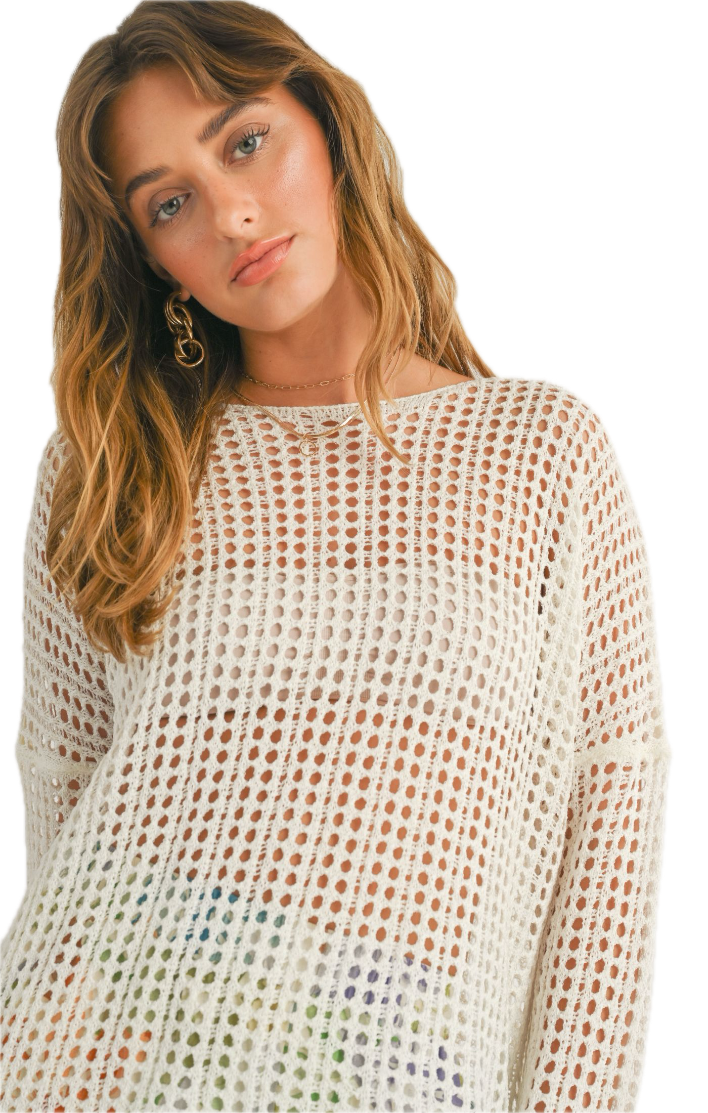 After Sun Sweater Tunic