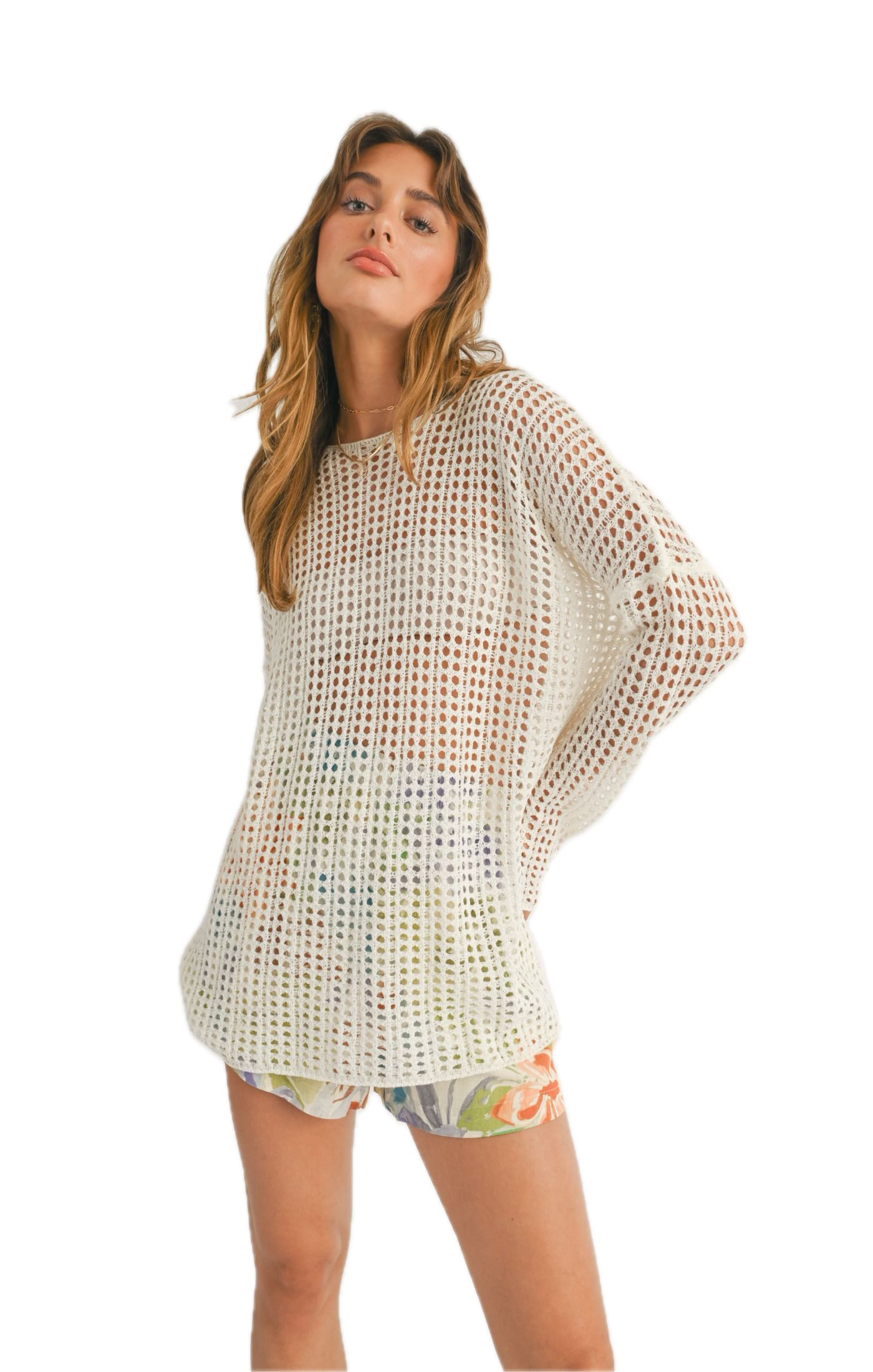 After Sun Sweater Tunic