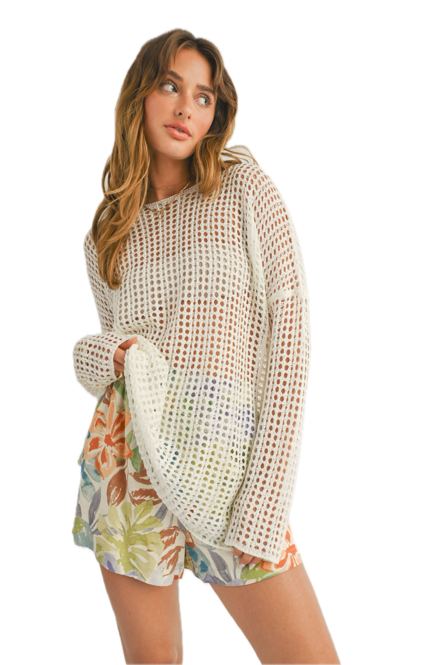 After Sun Sweater Tunic