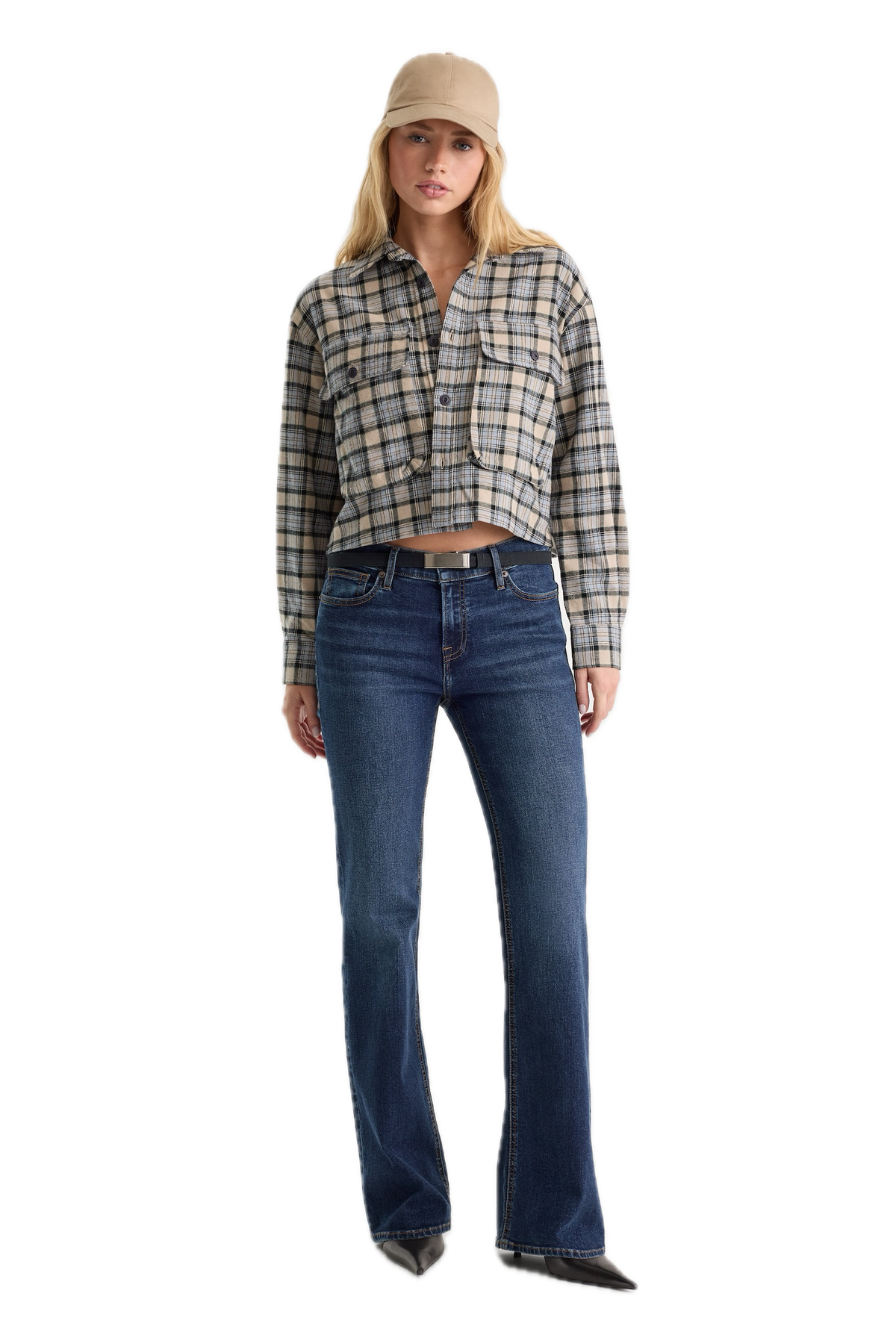Good Low Rise Bootcut Jeans