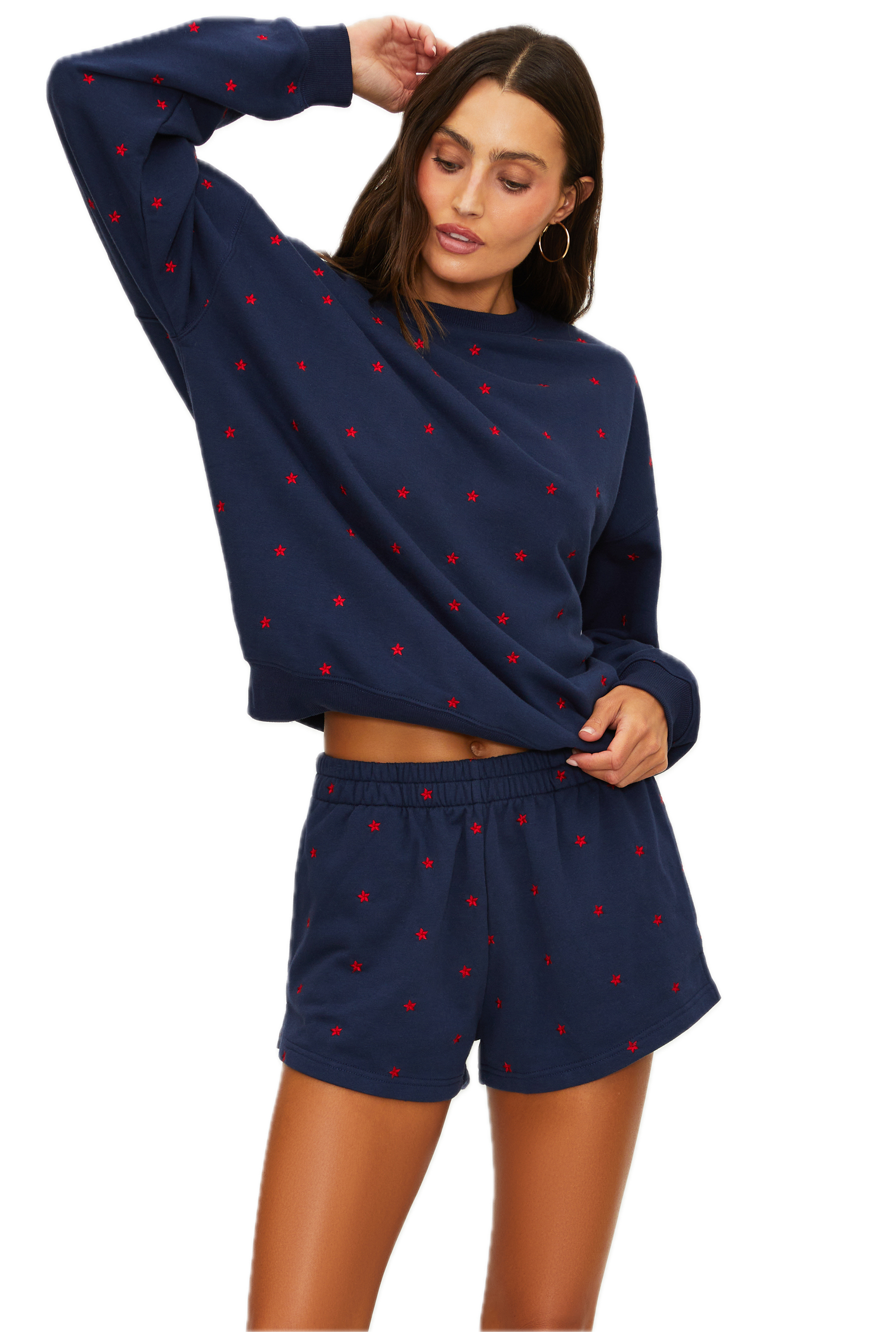 Devyn Oversized Star Sweater