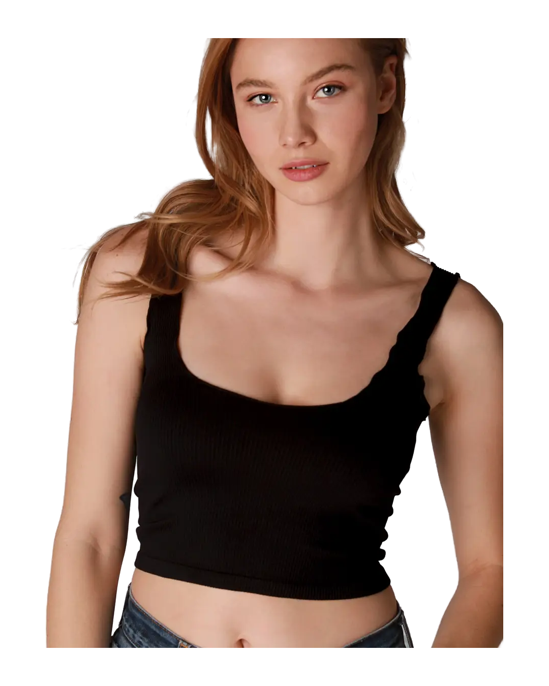 Lettuce Edge Crop Top