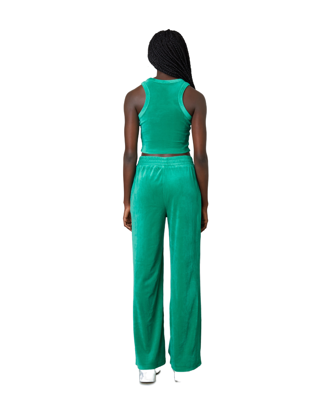 Velour Wide Leg Pant